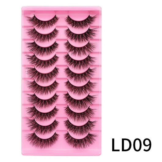 10 Pares de Pestañas Postizas Voluminosas con Rizo Natural - Image 21