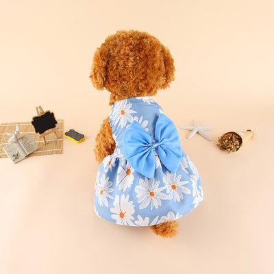 Falda con Moño para Mascotas - Ropa Elegante para Perros Pomerania y Gatos Bichón - Image 3