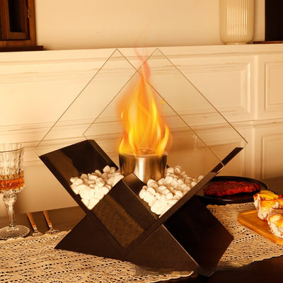 Calefactor de Fuego Portátil para Interiores y Exteriores con Diseño Moderno - Image 3