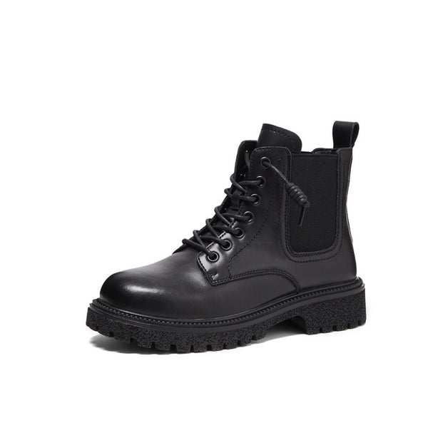 Botas Martin de Cuero para Mujer con Suela Gruesa - Image 3