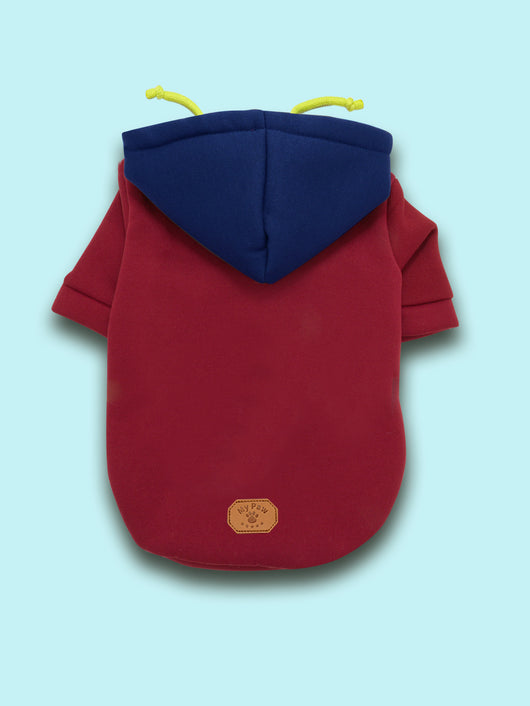 Sudadera con Capucha para Mascotas - Diseño Bicolor Moderno - Image 10
