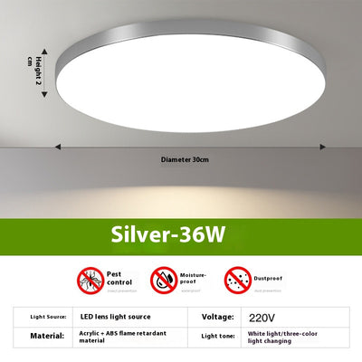 Lámpara de Techo LED Ultrafina Redonda para Sala - Image 15