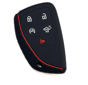 Funda Protectora de Silicona para Llave Chevrolet Tahoe Ivia GW con Patrón de Neumático - Image 8