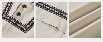 Camisa Patchwork Multibolsillos Verano - Image 13