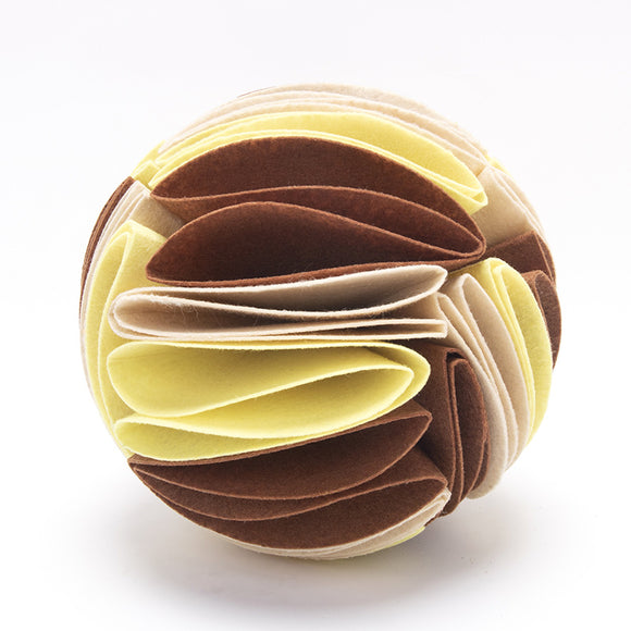 Pelota Interactiva de Fieltro con Aroma para Perros