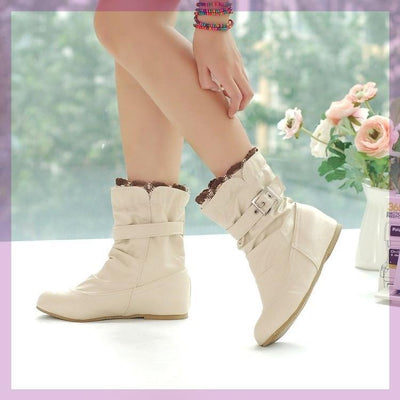 Botas Planas para Niñas Escolares - Image 3