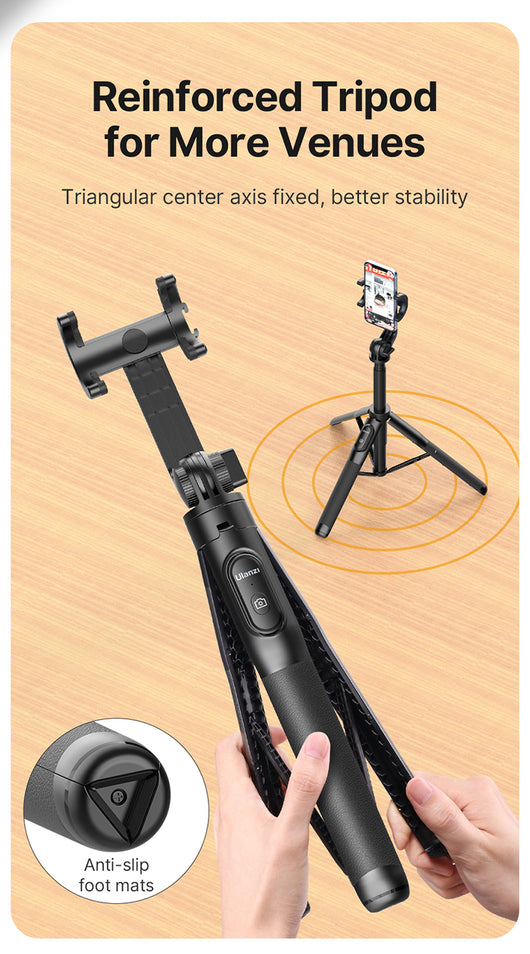 Palo Selfie SK 03 con Trípode 1.5m y Control Bluetooth Inalámbrico - Image 20
