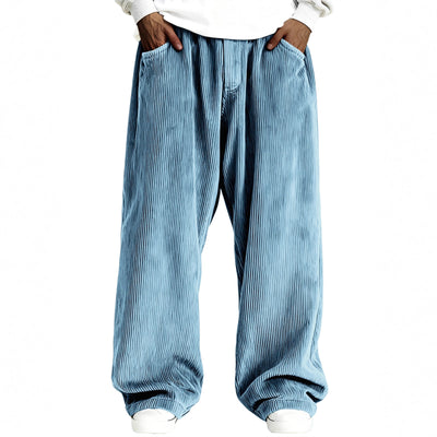Pantalones de Buzo Corduroy Casual para Hombre con Bolsillos - Image 4