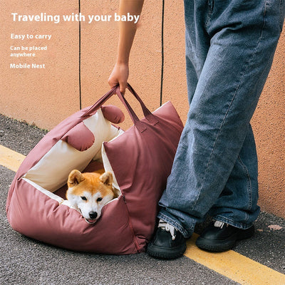 Transportín para Perros Desmontable y Lavable - Todas las Estaciones