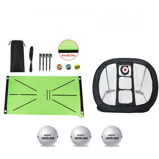 Tapete de Práctica Golf Interior con Palo de Corte - Image 9