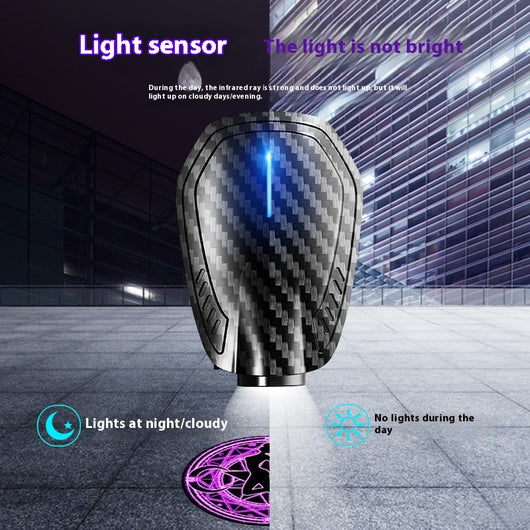 Luz de Cortesía LED con Sensor de Movimiento y Patrón Fibra de Carbono - Image 2