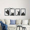 Decoración de Pared en Metal con Diseño de Gato Negro