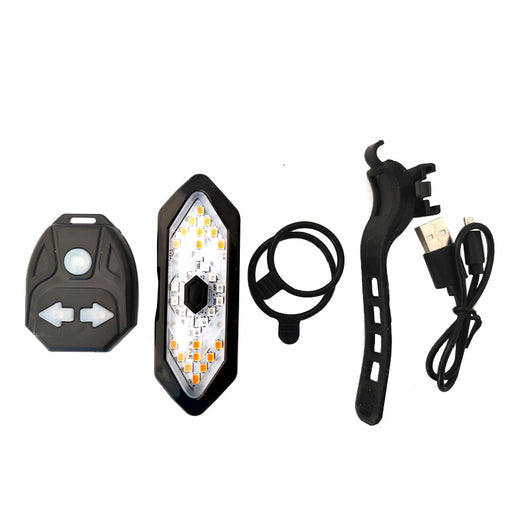 Luz Trasera LED con Claxon USB para Bicicleta - Seguridad Nocturna - Image 11