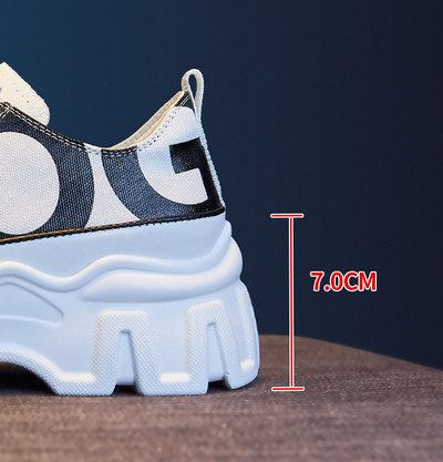 Zapatos Deportivos Elevadores con Suela Gruesa y Transpirables para Mujer - Image 16