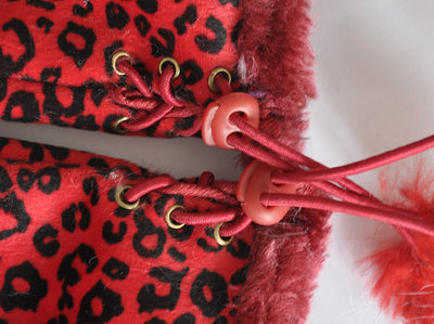 Guantes Mitones de Pelo de Conejo y Gamuza - Image 18