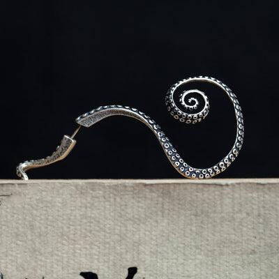Aros de Plata Esterlina con Diseño Creativo - Image 10
