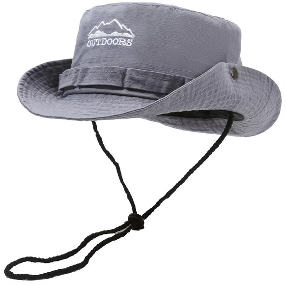Gorro Bucket Protector Solar de Algodón Slub para Montaña