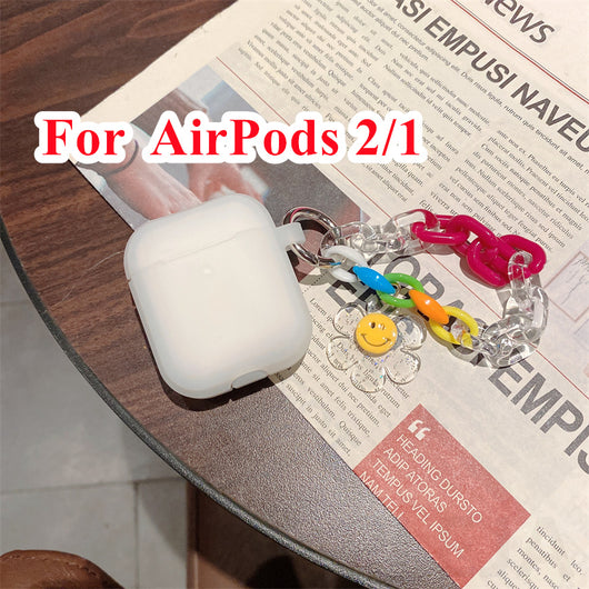 Funda Protectora para Apple con Diseño Flor Sonriente - Image 6