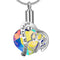 Crystal Necklace Commemorates Loved Ones Jewelry Ashes C