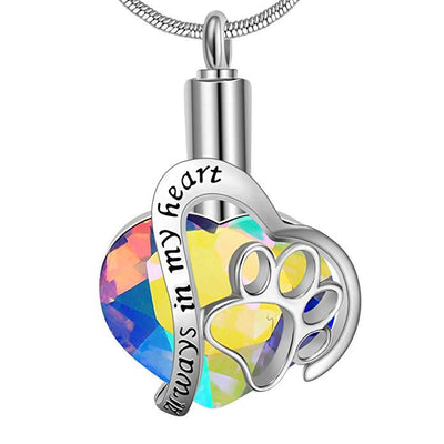 Collar de Cristal Conmemorativo con Cenizas para Honrar Seres Queridos - Image 4
