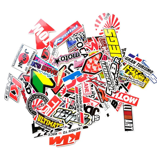 Adhesivo Decorativo Impermeable para Maletas con Diseño Graffiti - Image 7