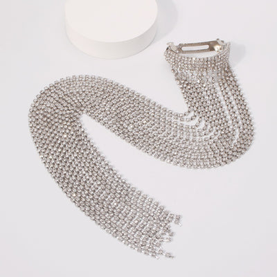Pasador Geométrico con Cadena Retro de Temperamento para Cabello - Image 3