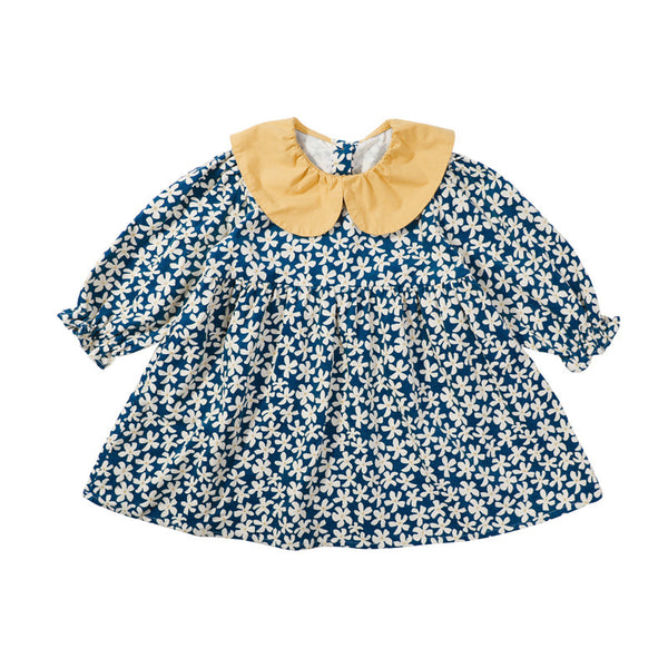 Vestido Infantil Estilo Princesa Coreano con Detalles Occidentales