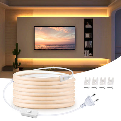 Cinta LED COB 220V Exterior Resistente al Agua para Decoración - Image 3