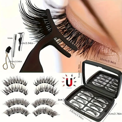 Pestañas Postizas Magnéticas sin Pegamento - Efecto Voluminoso Instantáneo - Image 41