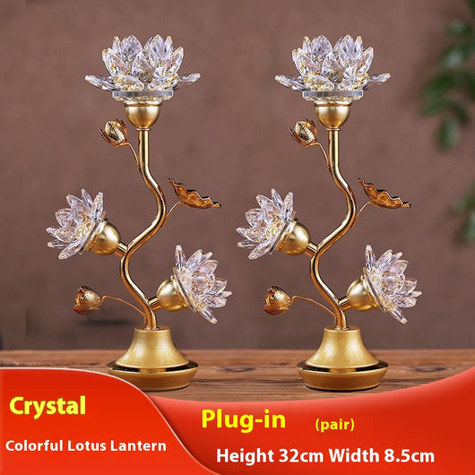 Lámpara Piloto LED Multicolor de Cristal Decorativo - 3 Diseños - Image 7