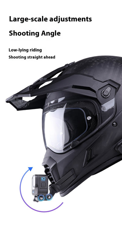 Casco de Motocicleta con Soporte Integrado para Cámara de Barbilla - Image 11