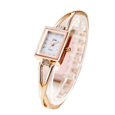Reloj de Pulsera Electrónico Retro para Mujer con Banda de Acero Inoxidable Resistente al Agua - Image 3