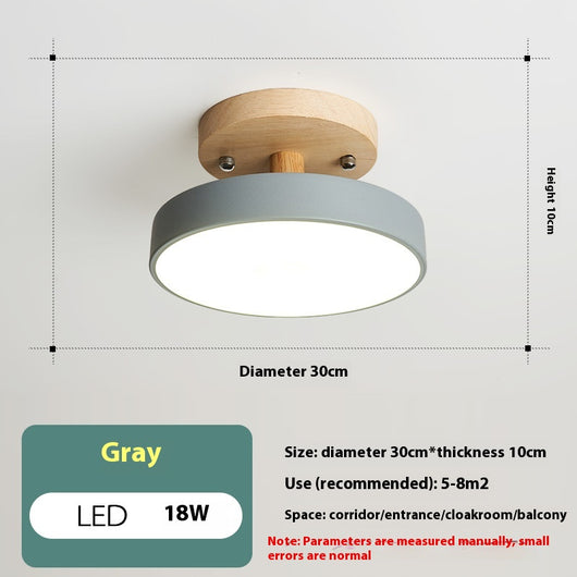 Lámpara de Pasillo Minimalista Nórdica Creativa para Entrada - Image 18