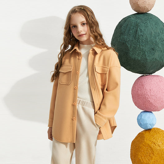 Abrigo de Lana para Niñas - Conjunto Coordinado Mamá e Hija - Image 4