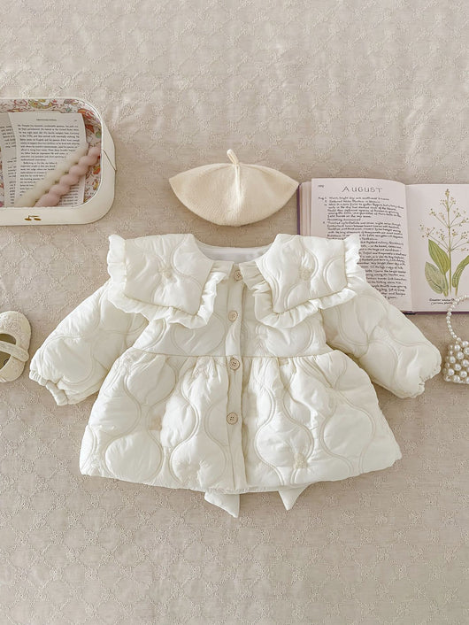 Abrigo Acolchado de Algodón para Niñas - Abrigo Cálido de Invierno - Image 15