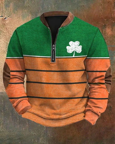 Sudadera con Cierre Estampado 3D Digital para Hombre - Primavera y Otoño - Image 11