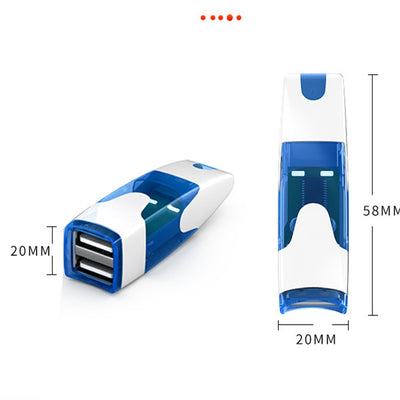 Cargador Vehicular USB con Convertidor de Datos y Extensión - Image 6