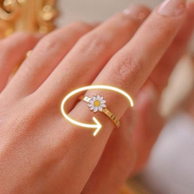 Anillo Giratorio Antiestrés para Mujer - Fidget Ring Alivia Ansiedad - Image 8