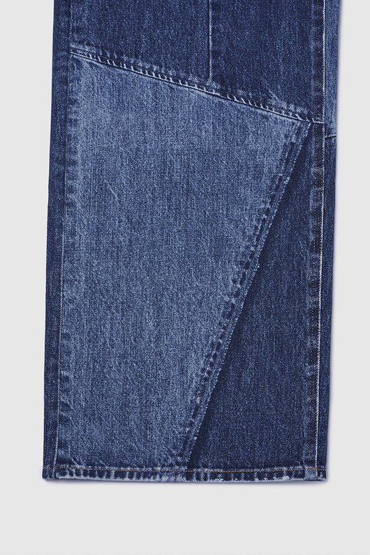 Jeans Patchwork con Estampado Digital para Hombre - Image 2