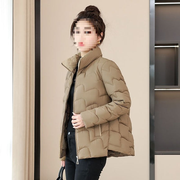 Abrigo Acolchado de Algodón Estilo Coreano para Mamás