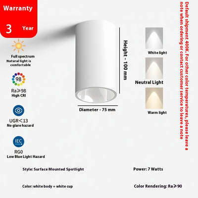 Foco LED Empotrable Redondo para Sala - Luz Sin Parpadeo - Image 7