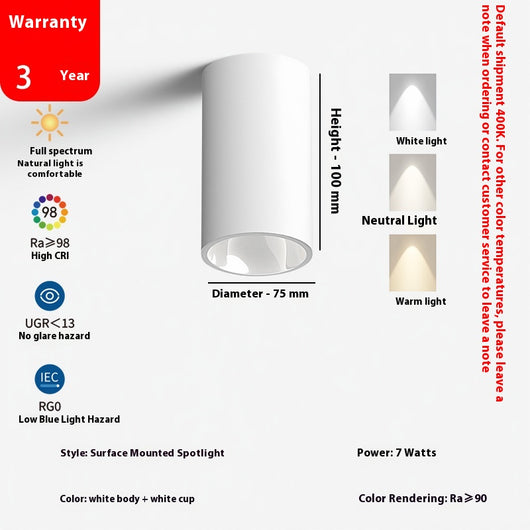 Foco LED Empotrable Redondo para Sala - Luz Sin Parpadeo - Image 7