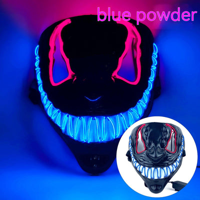 Máscara LED Luminosa de Horror para Fiestas de Baile Halloween - Image 16