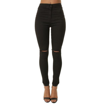 Pantalones Vaqueros Rasgados para el Verano - Image 5