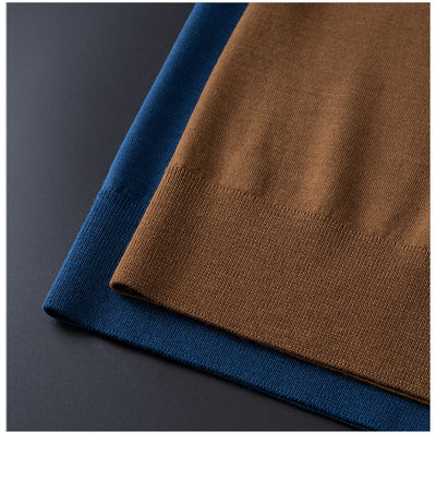 Suéter Base Cuello Alto Fino Versátil para Hombre - Image 22