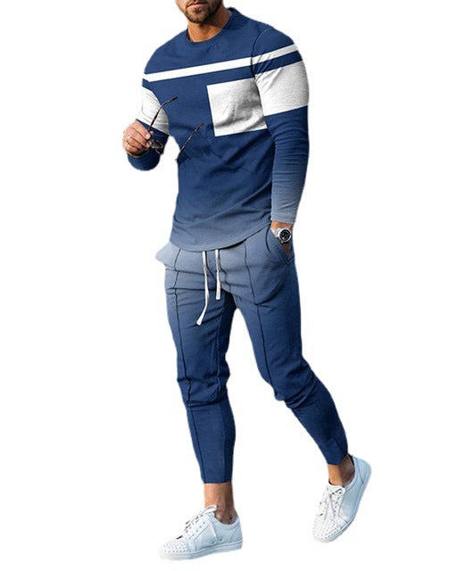 Suéter Casual para Hombre con Estampado 3D y Cuello Redondo - Image 6