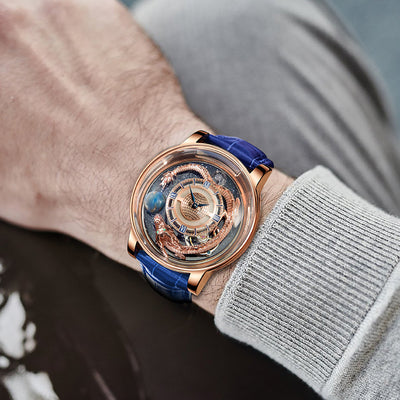 Reloj Tourbillon de Lujo para Hombre - Diseño de Buena Fortuna - Image 5