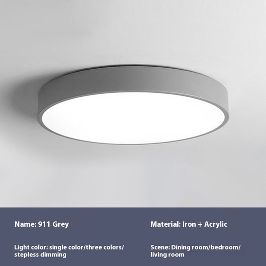 Lámpara de Techo LED Espectro Completo Redonda para Sala - Image 11