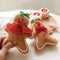 Muñeco Decorativo Navideño de Jengibre Suave - Adorno Festivo