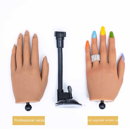 Mano de Práctica de Silicona para Manicura - Modelo Profesional - Image 8